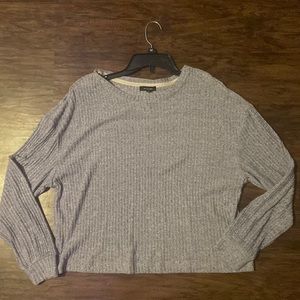 Grey loose sweater